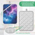 thumbnail image 6 of Yayeee Pot Holders Kitchen Heat Resistant with Pocket 7"x9.8" Cotton Oven Cooking Hot Pads, Galaxy Pattern, 6 of 7