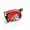 Red, variant on WNFJR 12V High-Pitched Snail Horn for Trucks and Motorcycles - Clear and Loud Sound, Low Power Consumption, Rugged Construction with Fixed Bracket Cover
