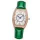thumbnail image 2 of Reloj de pulsera elegante resistente al agua de aleación con diamantes de imitación para mujer, regalo de cumpleaños para la vida diaria, verde, 2 of 10