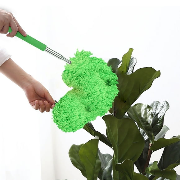 Plumero telescópico extensible, plumero para limpieza del hogar, plumero extensible para muebles, limpiador de techos, plumero con cabezal, limpieza del hogar, plumero para dormitorio,