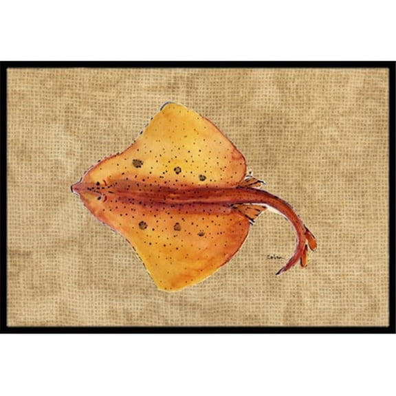 24 x 36 In. Blonde Ray Stingray Indoor or Outdoor Mat