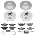 thumbnail image 2 of Power Stop Front and Rear Euro-Stop ECE-R90 Certified Brake Pad and Rotor Kit ESK6347, 2 of 4