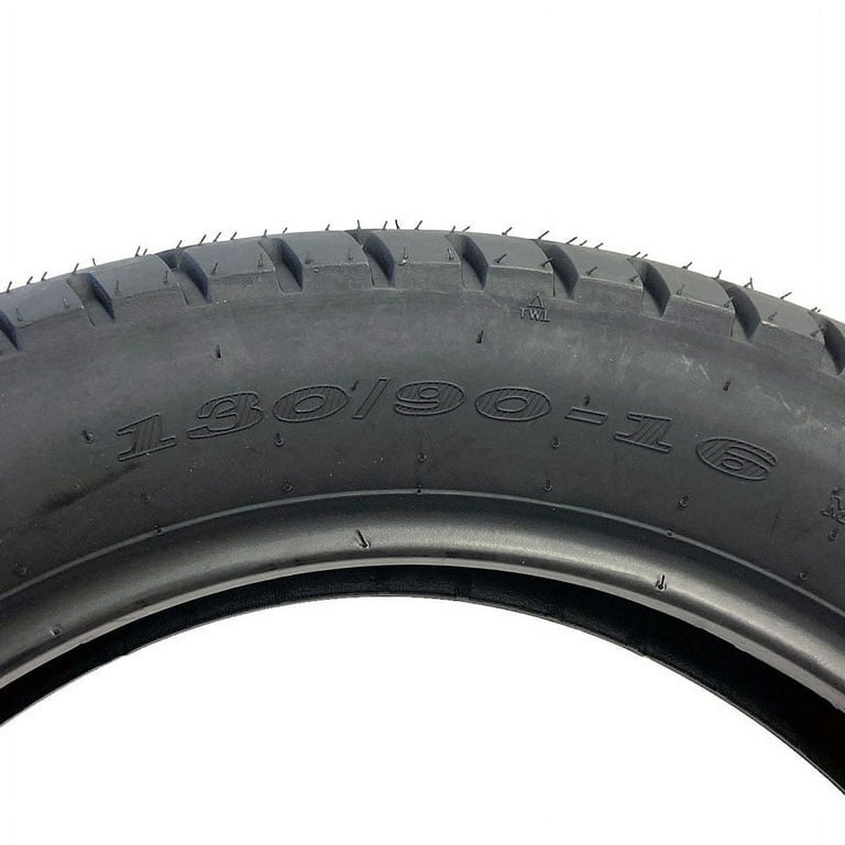 Motorcycle Tire 130/90-16 - Tube Type, Compatible with Harley Davidson Electra Glide, Softail, Road King, Road Glide, Sporster 883, Dyna CVO Series Motorcycle Tire 130/90-16 - Tube Type, Compatible with Harley Davidson Electra Glide, Softail, Road King, Road Glide, Sporster 883, Dyna CVO Series