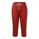 thumbnail image 2 of Pantalones Sudadera para las Mujeres Moda Casual con Bolsillos Y Hendidura Lateral, Pantalones Cómodos para la Mujer de Primavera Verano de Uso Diario, 2 of 5