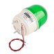 thumbnail image 4 of Jadeshay Lámpara de Advertencia de luz estroboscópica LED Flash AC 220V 15W Máquina Herramienta Industrial Rojo Verde Azul Amarillo(Verde), 4 of 8