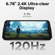DOOGEE V40 PRO Rugged Smartphone 5G, 4nm Dimensity 7300, 36GB+512GB Mobile Phones,200MP+20MP Night Version, 6.78FHD+120HZ & 1.47 Back Display Android Rugged Phone,3 Card Slots/5G Dual SIM/WiFi 6