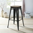 thumbnail image 4 of Modway Promenade Bar Stool in Black, 4 of 4