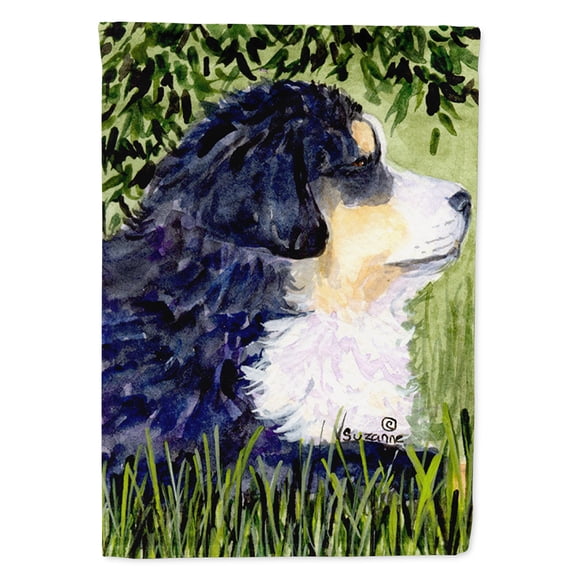 Bernese Mountain Dog Garden Flag