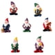 thumbnail image 1 of Wosthever Juego de Mini adornos enanos para jardín, artesanías de resina compactas, ligeras y resistentes, 7 pack/lote Decoración del hogar, 1 of 6