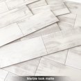 thumbnail image 2 of BeNice Peel and Stick Tile Subway Tile Backsplash Adhesive Wall Tiles Marble Tiles Stickers (10pcs,light gray), 2 of 7