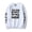 White, variant on Ground bound young Flower Merch men's and women's fashionable street long sleeved round neck pullover