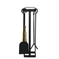 thumbnail image 4 of Enclume Handcrafted Indoor/Outdoor Square Fireplace Tool Set, 4 of 6