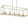 thumbnail image 7 of Kichler Lighting - Crosby - 5 Light Linear Chandelier - with Contemporary, 7 of 7