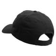 thumbnail image 3 of Artistic Christmas Logo Embroidered Low Profile Dyed Cotton Twill Cap - Black OSFM, 3 of 5