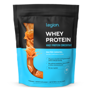 Legion Athletics Whey Protein Concentrate Powder, Dutch Chocolate, 20g Protein, 4.4g BCAAs, 9g Essential Amino Acids per Serving, 30 Servings, Naturally Sweetened & Flavored