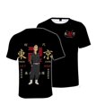 thumbnail image 1 of Camiseta de anime japonés Impresión digital 3D Cuello redondo Manga corta Camisa de cobertura, 1 of 2