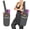 Grey, variant on ALLEN & MATE 100% Cotton Canvas Yoga Mat Bag - Shoulder Strap Carrier Large Size Pocket Zipper Storage Yoga Bag holds more Accessories & Pilates Mats