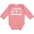 thumbnail image 3 of Inktastic I Love Mommy Boys or Girls Long Sleeve Baby Bodysuit, 3 of 5