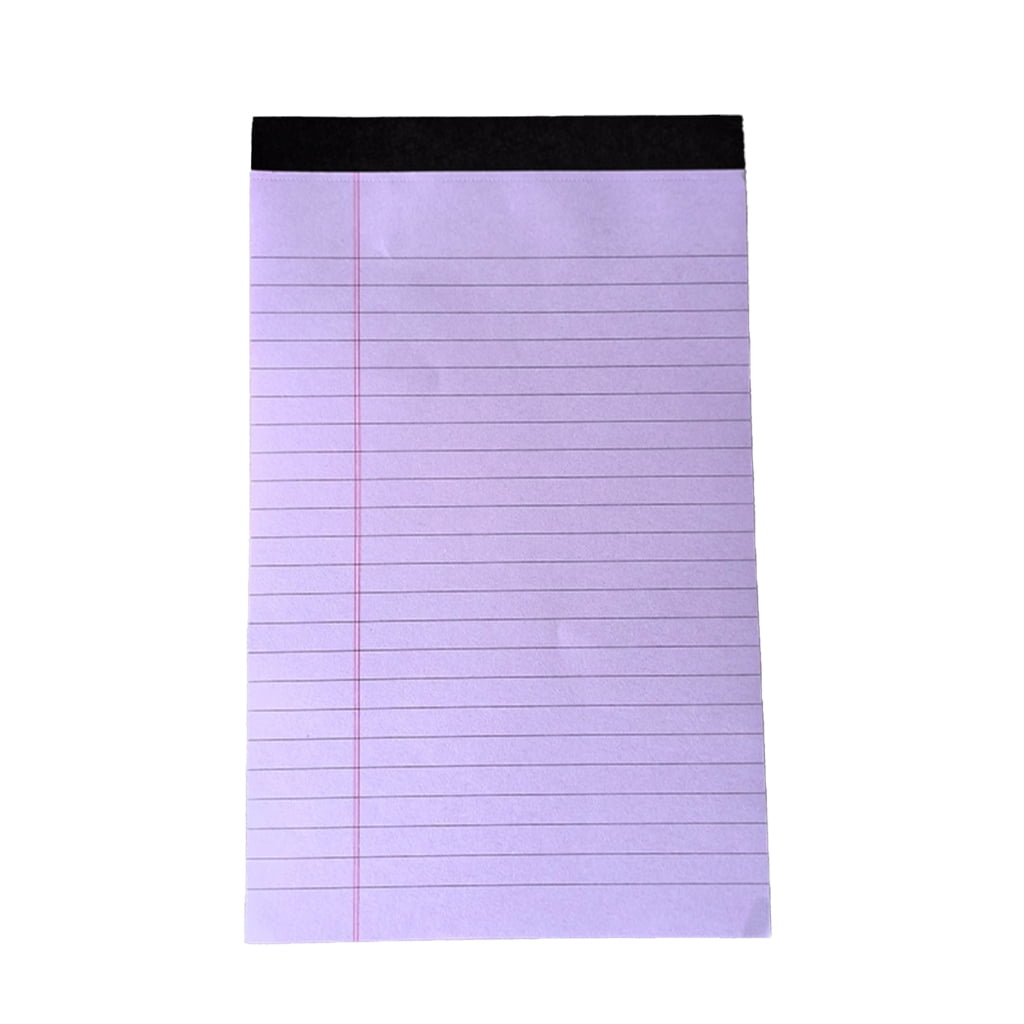 4Pcs Tearable Notepads for Noting, 50 Sheet Double Sided Lined Writing Pad