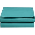thumbnail image 1 of Mocassi 1500 Thread Count Pack of 4 Flat Sheet,Queen, Turquoise, 1 of 3