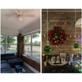 thumbnail image 2 of Green Ceiling Fan Pull Chain 2 Sets Decorative Crystal Fan Pull Chain Extension, Ceiling Fan Pull Chain Ornaments with 21 Inches 3.0mm Diameter Beaded Ball Fan Pull Chain Extender, 2 of 5
