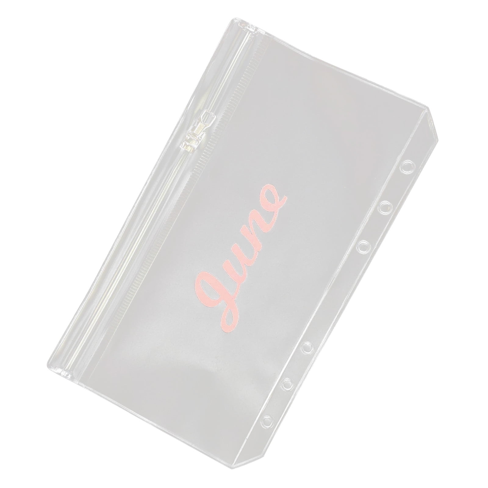 Fankiway Storage Folder Cash Planner Binder Pocket Decorative Student Monthly Zipper Bag Cash Budget Envelope