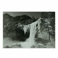 thumbnail image 1 of Yosemite Cutting Board, Waterfalls in Yosemite National Park in California Monochromic Old Picture Print, Decorative Tempered Glass Cutting and Serving Board, Small Size, Black White, by Ambesonne, 1 of 1