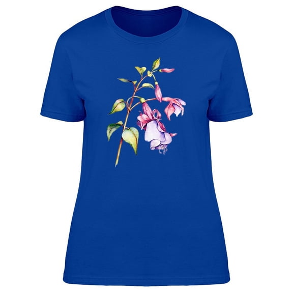 Cool Fuchsia Flower Tee Women's -Image by Shutterstock