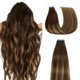 thumbnail image 1 of Extensiones de cabello AGMITY Tape en cabello humano 100% real de 55 cm, 1 of 6