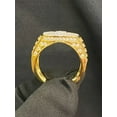 thumbnail image 6 of Pave 2.75 Cts Round Brilliant Certified Diamonds Iced Out Men's Ring In 14K Yellow Gold, 6 of 13