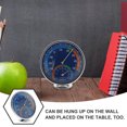 thumbnail image 3 of OULII 1Pc Wall Hanging Indoor Thermometer Blue ABS for Home and Outdoor Use, 3 of 6