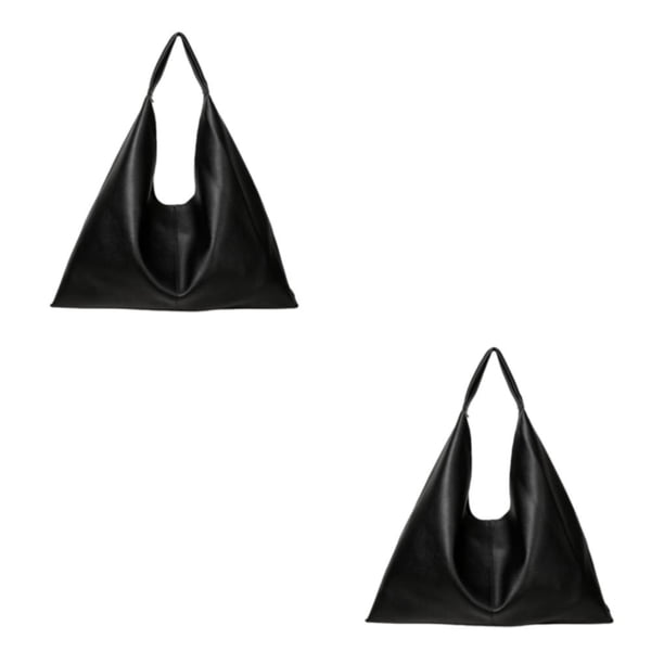 Qarigey La bolsa de asas grande del viaje para la escuela Las bolsas de asas espaciosas y multifuncionales del viaje de Carryall para el negro negro 2Conjunto