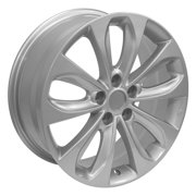 Single(1) OE Wheels HY02 18x7.5 Gloss Silver Rim 5x114.3 48ET