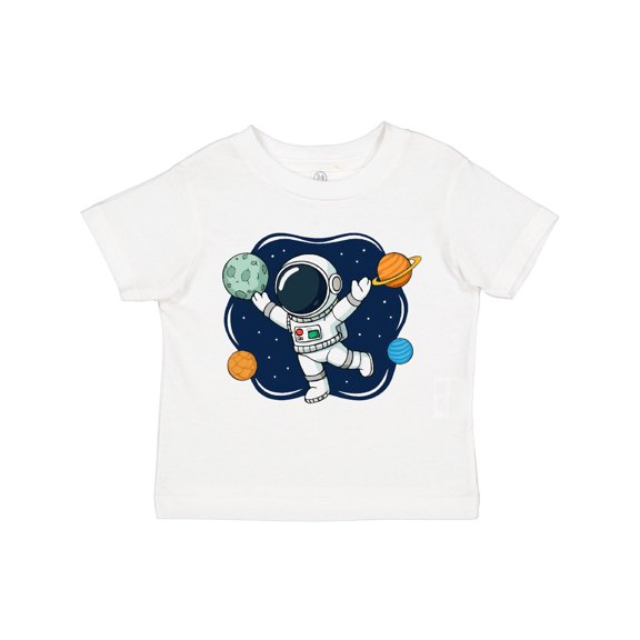 Inktastic Outer Space Astronaut Boys or Girls Toddler T-Shirt