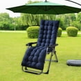thumbnail image 1 of Cojín para silla de salón, accesorios reclinables, repuesto grueso acolchado, cojín largo para banco, cojín para asiento para luz solar, Patio y hogar Azul, 1 of 8