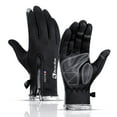 thumbnail image 1 of Guantes de pantalla táctil antisalpicaduras para ciclismo deportivo para hombres y mujeres, cálidos para invierno, 1 of 6