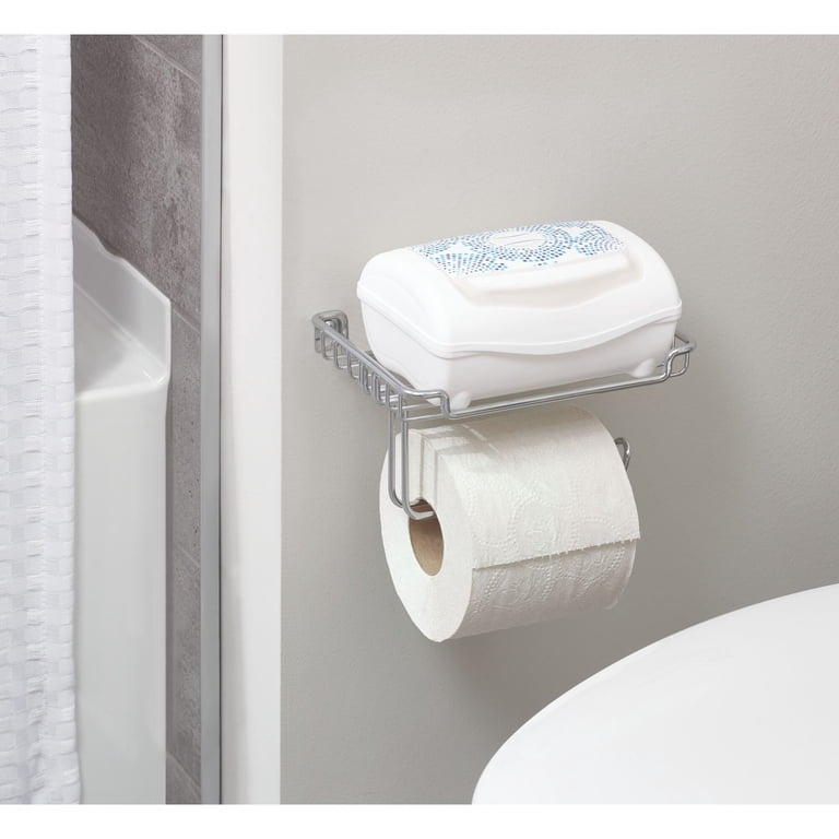 Recessed Toilet Paper Holder - Stainless Steel, Polished Chrome, Concealed Roll Paper Box For Bathroom, Hotel, Or Commercial Use