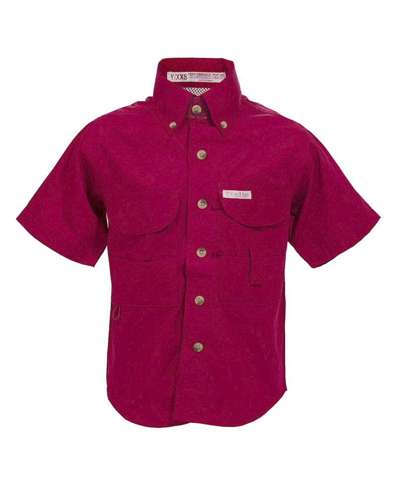 Tiger Hill Kids Fishing Shirt Short Sleeves