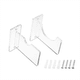 thumbnail image 3 of Toystoory 1 par de soporte acrílico para bate de béisbol, soporte ajustable para sable de luz, soporte de pared decorativo de estilo Simple para Béisbol Toystoory OD020385-00B, 3 of 6