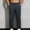 Dark Blue, variant on Mens Cooling Ice Silk Dress Pants Loose Fit Pleated Summer Slacks Lightweight Quick Dry Business Casual Trousers