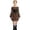 1-Coffee, variant on Kids Off the Shoulder Pirate Dresses with Sash Two Piece Set Pirate Costume Halloween Cosplay Halloween Costume Kids Size 4-14 Years