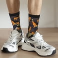 thumbnail image 6 of Xecao German Shepherd Dog Pattern Sport Socks for Women and Men Crew Socks Sporty Calf Socks Casual Socks, 6 of 6