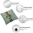 thumbnail image 4 of COMIO Throw Pillow Covers Christmas Soldier Vintage Toy Wooden Frame Border Old Leader Red Scrap Knight for Couch Living Room Set of 2 White, 4 of 6