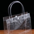 thumbnail image 2 of SHISUYAN 24pcs Handheld Clear Bags Multi-function Transparent Gift Bags, 2 of 9