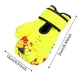 thumbnail image 2 of Gants de boxe pour bébés, filles et garçons, pour entraînement au poing, mitaines de combat pour enfants (jaune), 2 of 4