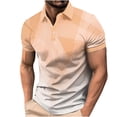 thumbnail image 6 of Vetsdori Mens Polo Shirts Summer Pullover Work Mesh Quick Dry Short Sleeve Casual Button up Print T-Shirts for Men Gift for Men, 6 of 8