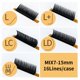 thumbnail image 1 of GLAMLASH L+/LC/LD/LU(M)/N Curl 7~15mm MIX 16rows/Case Extensión de pestañas de visón Pestañas individuales Pestañas postizas suaves Tan Jianjun  unisex, 1 of 1
