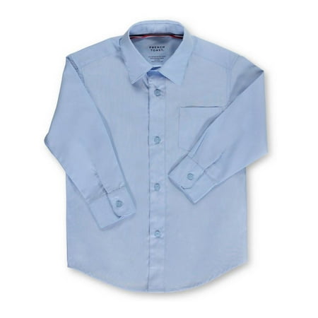 French Toast Unisex L/S Button-Down Shirt (Sizes 8 - 20)