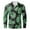 Green, variant on YOIAVAIOY Men Long Sleeve Floral Dress Shirts Regular Fit Casual Button Down Shirts Hawaiian Beach Wedding Shirts