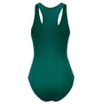 thumbnail image 4 of FashionMille Women's Regular FIt Basic Solid Sleeveless V Neck Bodysuit Top, 4 of 5